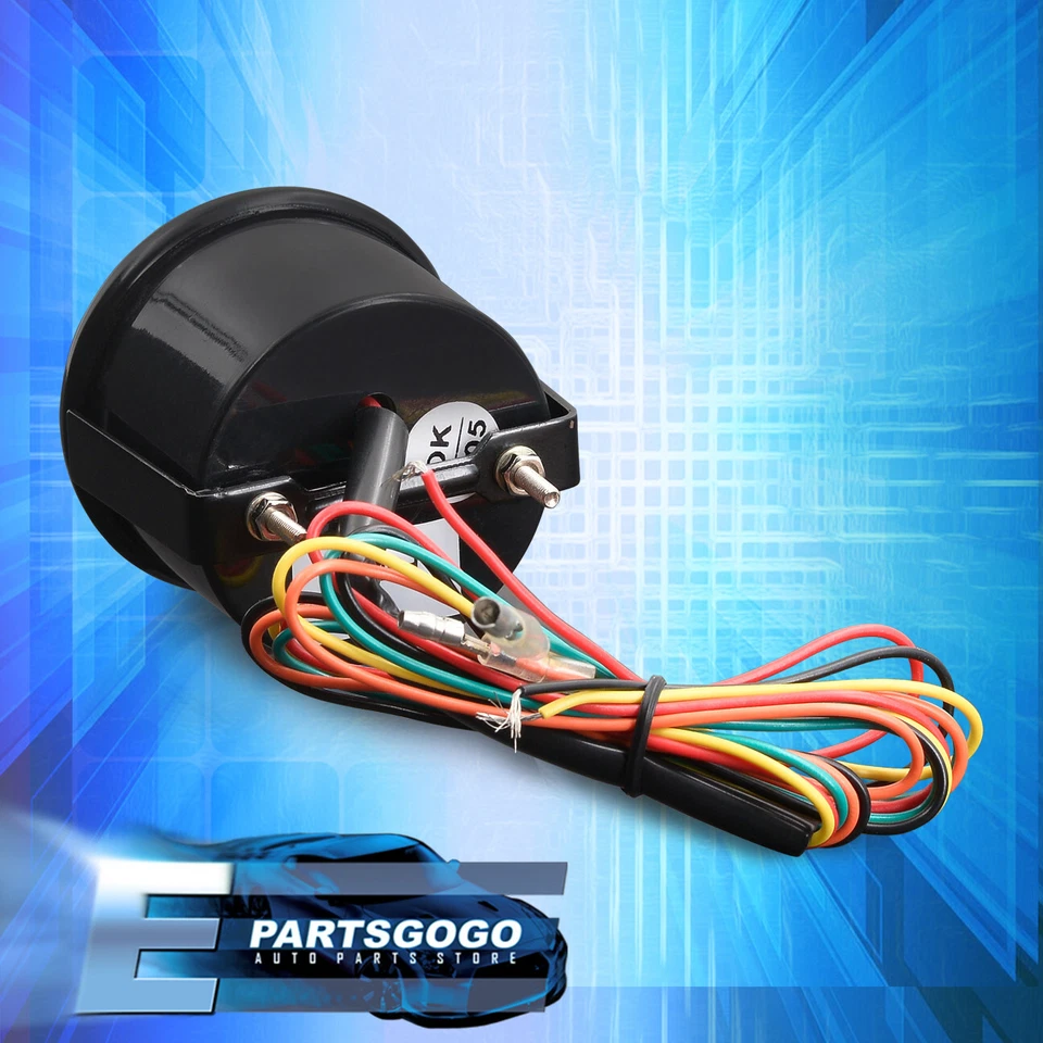 For EVO WRX STI 2" 52MM Temperature EGT BLU Digital LED Auto Gauge Meter Foto 4 de 4