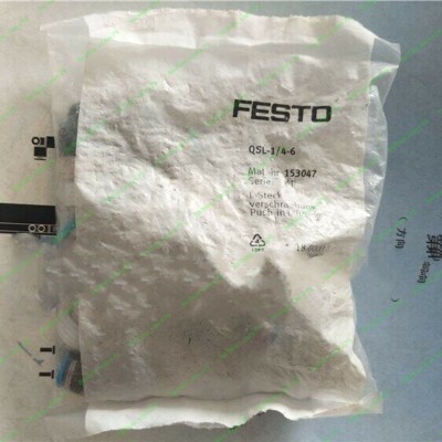 New FESTO QSL-1/4-6 153047 Quick Connector Free Shipping 10PC | eBay