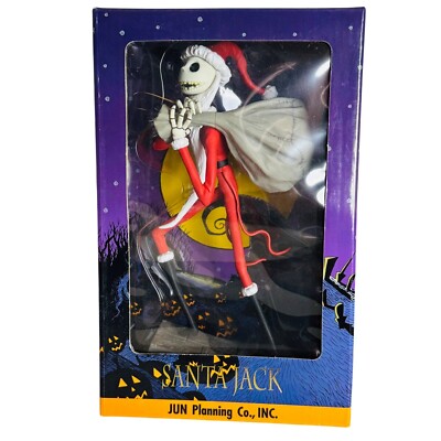 Santa Jack Skellington Desk Statue Nightmare Before Christmas by