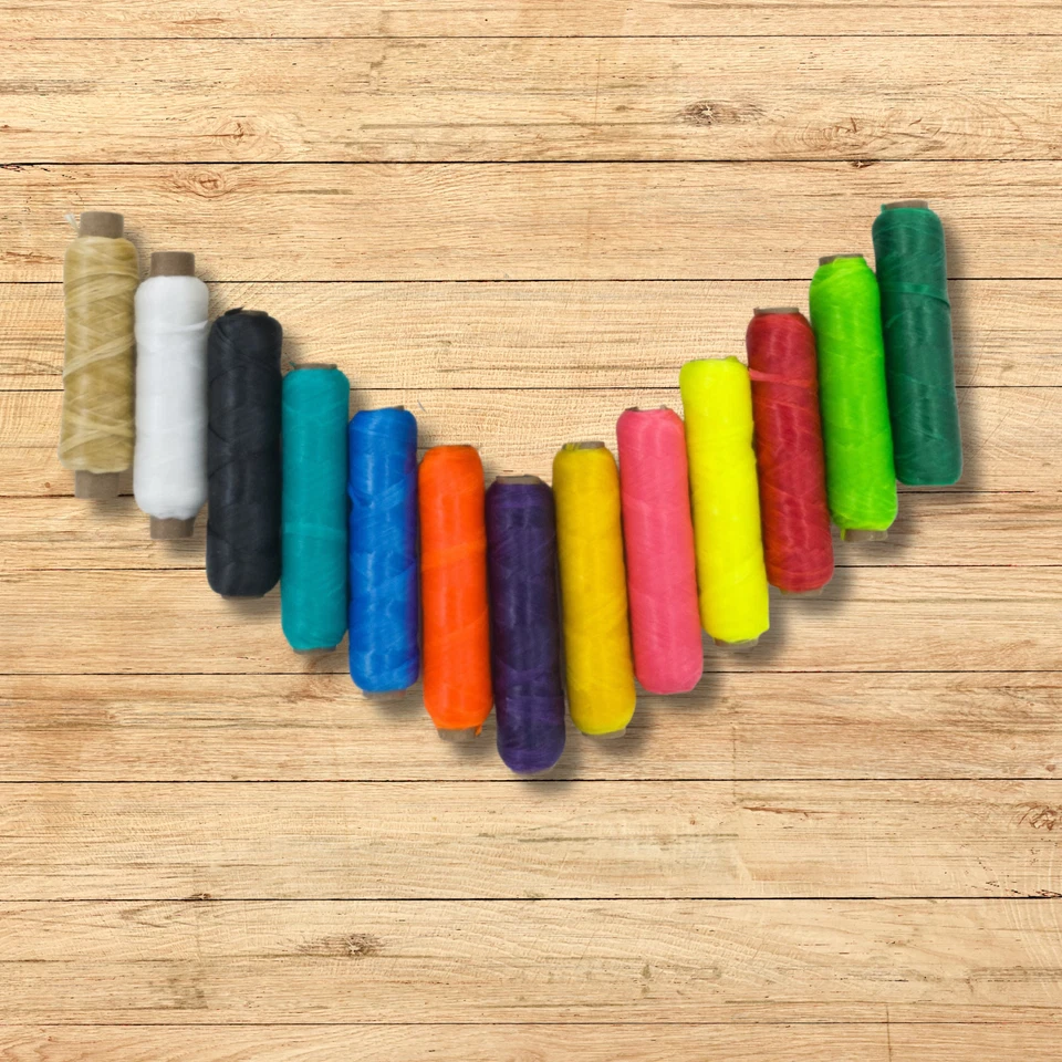 Hilo de tendón artificial 20 yardas varios colores uso artesanal materias primas Foto 2 de 2