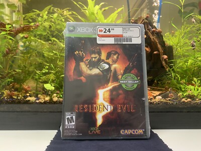 Resident Evil 5 Xbox 360 Platinum hits sealed Microsoft Xbox 360, Capcom