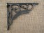 Cast Iron Shelf Brackets – Vintage Victorian Style – By J Duckett & Son, GNER – Solid & Decorative
