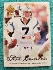2000 PRIVATE STOCK STEVE BEUERLEIN #13 CAROLINA PANTHERS  