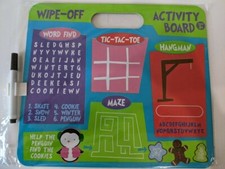 Wipe-Off Dry Erase Activity Board