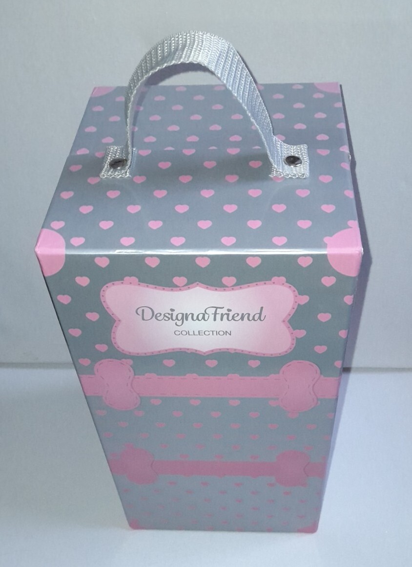 DesignaFriend Doll Foldout Wardrobe Carry Case 5 Hangers Our Generation