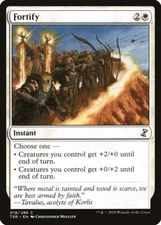 Magic the Gathering (mtg): TSR: Fortify  (x 4)