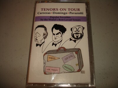 Tenors on Tour Carreras Domingo Pavarotti (Cassette, 1997) Brand New, Sealed