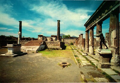 Temple Of Apollo Pompei Italy Postcard