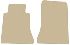 Vorne Fußmatten Velour Beige für Mercedes E cl W124 limousine 1984-1993 14xRand