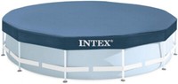 Intex 28030 Round Pool Cover Poolabdeckplane Ø 305 Cm Metal Prism Frame Pool