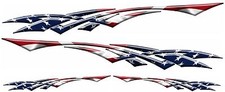 Auto Vehicle Racing Boat Car Truck Graphic Decals Vinyl Stickers Wrap 10-ft Set
