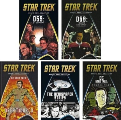 Eaglemoss . Collection 4 x Star Trek -. Graphic Novels New & Sealed