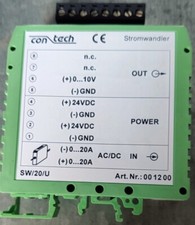 CABUR CONVERTITORE CORRENTE 0-20Amp - Uscita 0-10V  XW001200