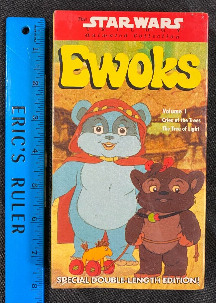 1990 J2 Star Wars Animated Collection Ewoks Volume 1 VHS New