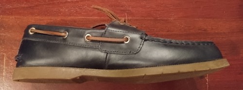 SPERRY Top-Sider Women's Blue Leather Loafers Lace-Up Boat Shoes Size: 8M - Picture 3 of 12