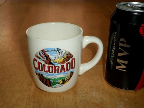 STATE OF COLORADO, Ceramic Coffee Cup, VINTAGE #1960's yrs., USA - Picture 6 of 12
