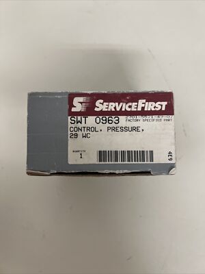 Service First SWT0963 Control Pressure 29 WC
