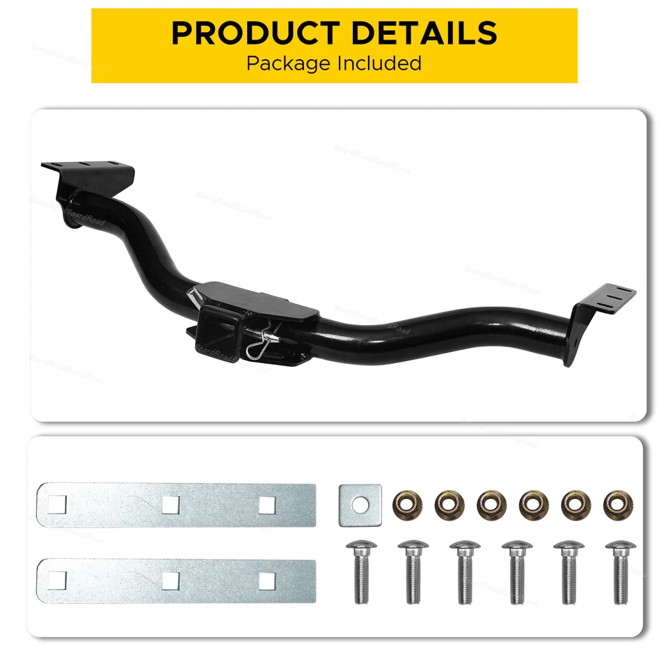 Square Class 3 Steel Tow Hitch Receiver Fits 00-03 04 Nissan Xterra US Stock - Image 4 of 4