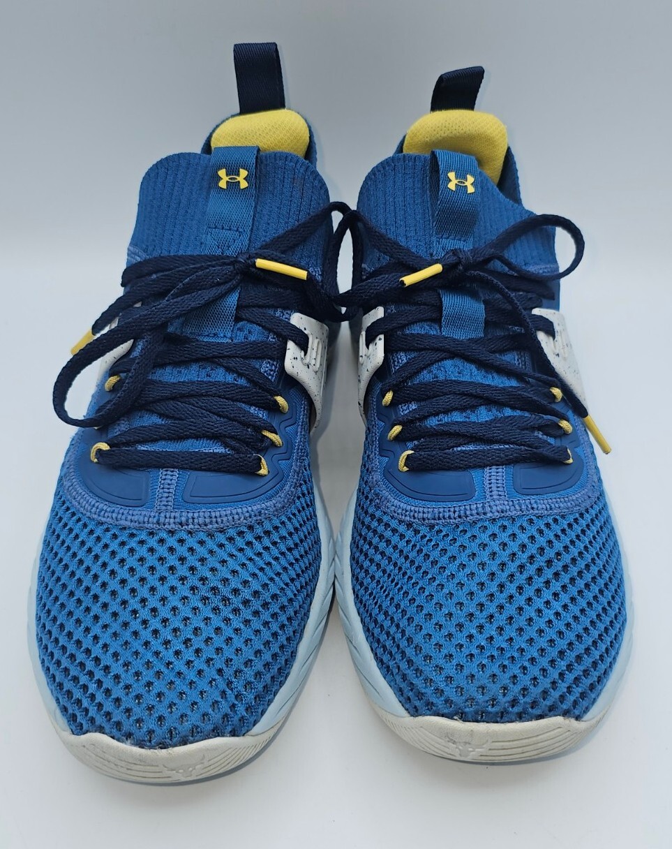 Under Armour UA Project Rock 4 Team Rock Training Shoes Mens 10 Blue