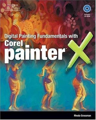 Digital Painting Fundamentals with Corel - 1598634046, paperback, Rhoda Grossman
