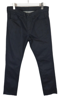 【W34 L32】 europe levi's black engineered LEVI'S 510 Jeans Men's W34/L32 Skinny Fit Zip Fly Pockets Dark