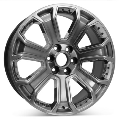 #ad New 22 x 9 Wheel for Chevrolet GMC Tahoe Suburban Silverado Sierra 2014 2020 Rim $390.71