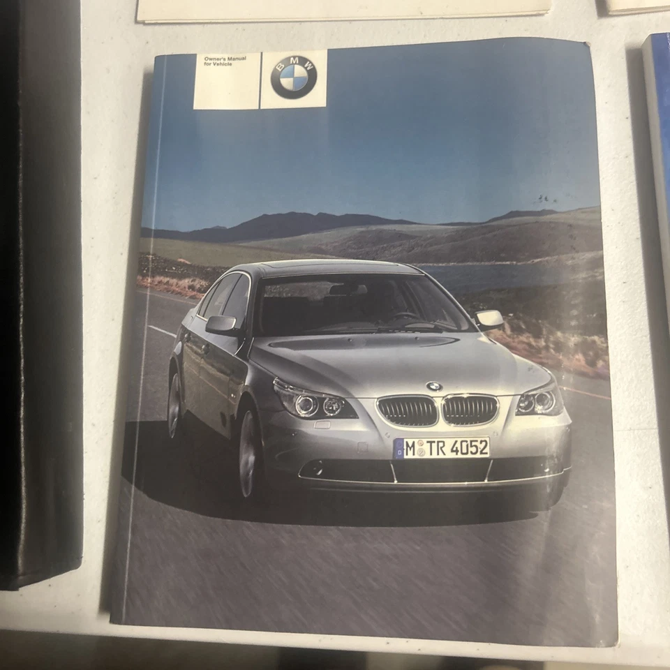 2004 BMW 5 серии 525i 530i 545i руководство пользователя - комплект - Изображение 2 из 4