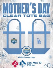 Los Angeles Dodgers Mother Day Tote Bag New SGA 5/10/26