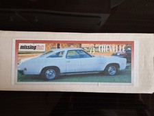 Missing Link 1973 Chevrolet Chevelle Coupe 125 Resin Model Transkit Missing Link 1973 Chevrolet Chevelle Coupe 125 Resin Model Transkit
