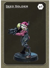 Infinity CA Defiance seed soldier (aiming)