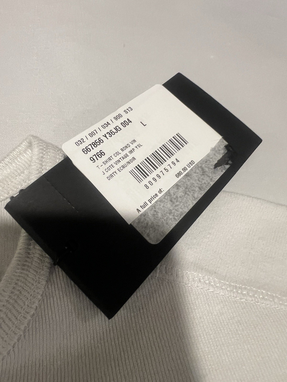 T shirt uomo Saint Laurent. L. $990