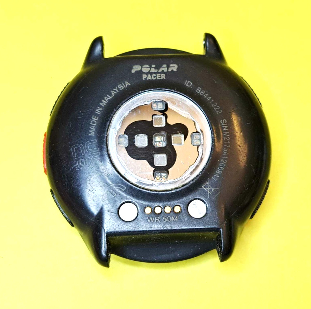 ⚡BLACK POLAR PACER GPS SPORTS WATCH RUNNER ATHLETES GPS QZSS HEART RATE TRACKING
