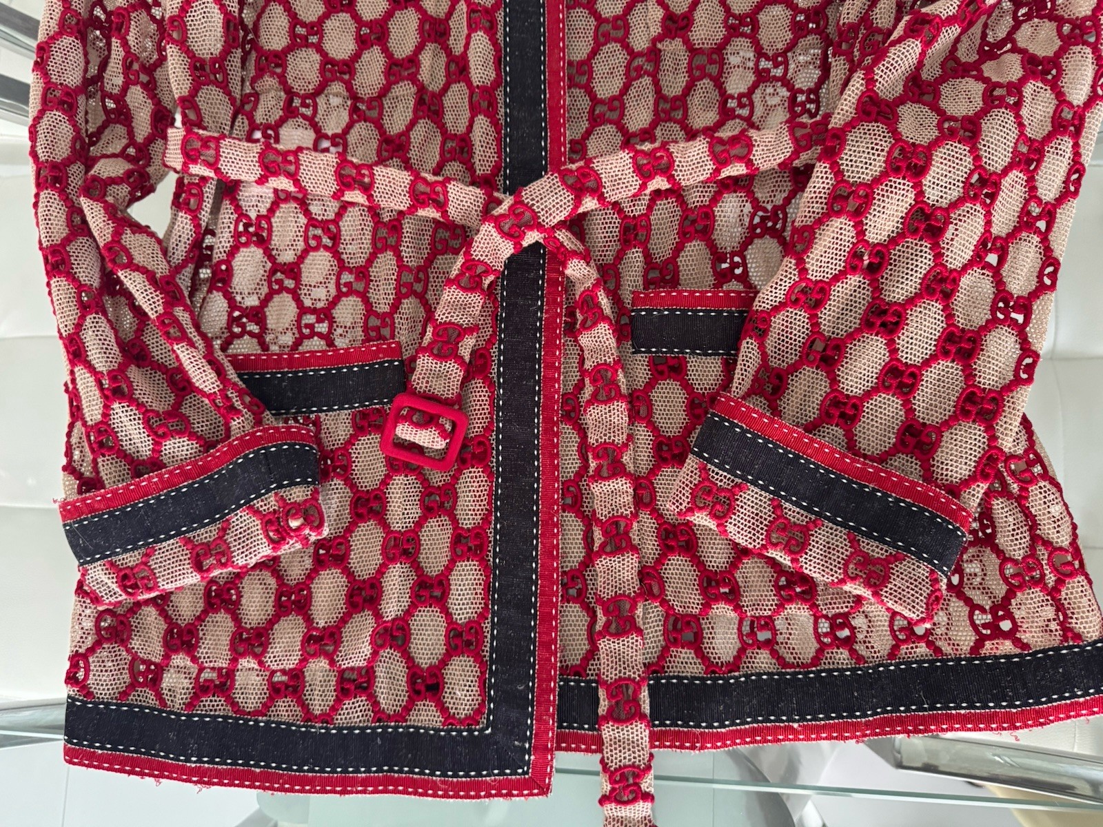 Gucci 2017 Macramé Jacket - image 5