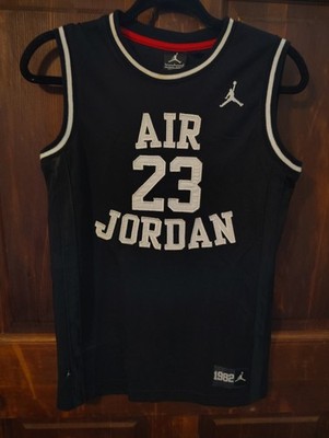 Nike Air Michael Jordan Black/ White #23 Jersey Fly Since 1982 Youth Size Medium