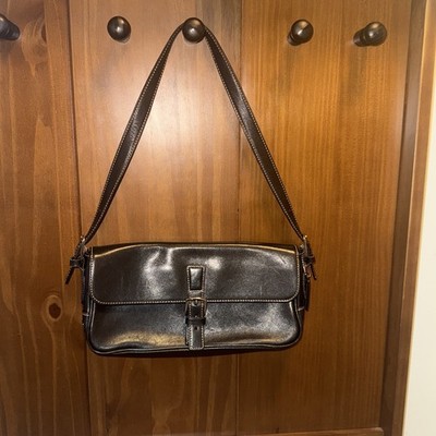 バッグ vintage COACH bag leather y2k shoulder Vintage Y2K Coach Monogram Leather Shoulder Bag - Etsy