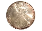 2000 American Silver Eagle • BU • Gorgeous Natural Toning •1 oz .999 Fine Silver