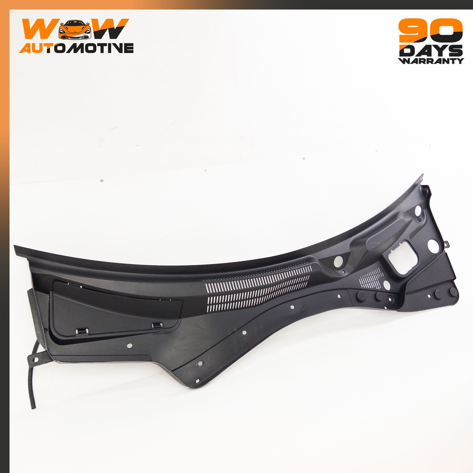 13-19 MASERATI GHIBLI WINDSHIELD WIPER WASHER PLASTIC COWL COVER PANEL TRIM OEM