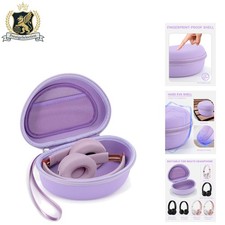 Luxury Hard Headphone Case for Beats Solo  Studio Models - Waterproof Purple