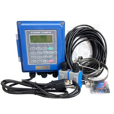 Digital Ultrasonic Flow Meter with TS-2 Transducer DN25-100mm for Water Oil