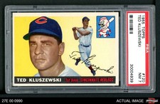 1955 Topps #120 Ted Kluszewski Reds PSA 7 - NM