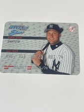 2002 Donruss Studio HOFer Derek Jeter Credit Card  SS-9     NM
