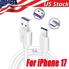 IPhone17/16 Pro Max Plus USB-A Cable Fast Charger Type C Charging Data lot Cord
