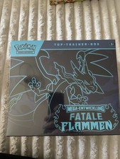Pokemon TCG | Fatale Flammen | Top Trainer Box | Deutsch | Neu OVP Sealed