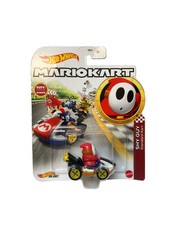 NEW Mattel GRN25 Hot Wheels Mario Kart 1:64 SHY GUY Standard Kart Diecast Car