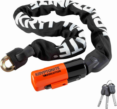 Kryptonite Evolution 1090, Kettenschloss Mit Integriertem Schlosskopf, 10Mm Gehä