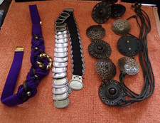 Vintage Womens Belts Lot of 3 - Pre Owned - Good Condition