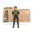 GI Joe Rock N Roll 1982 Straight Arm ARAH w/ File Card Helmet Vintage Hasbro