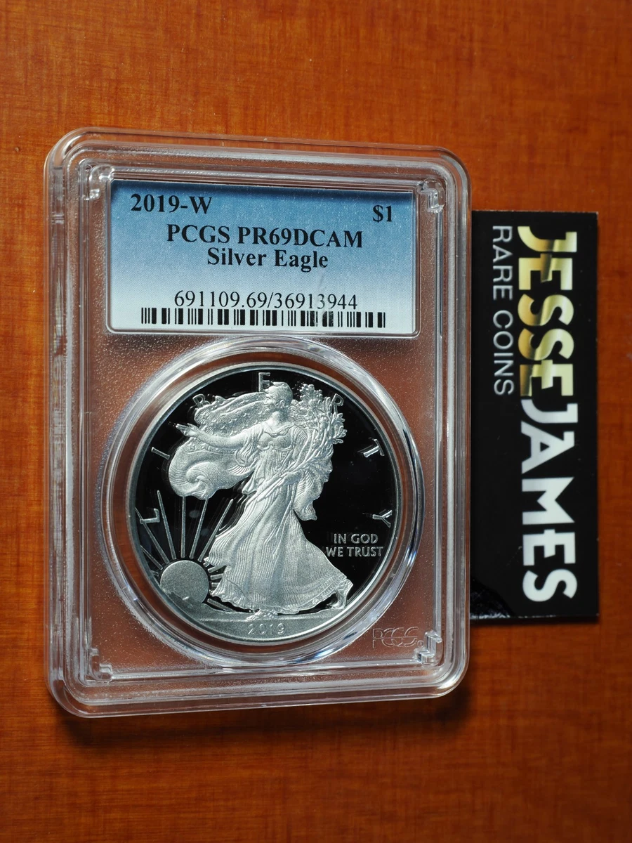 2019 PCGS MS69 Silver Eagle  2019 Grade MS 69 Silver Bullion Coins for sale | eBay
