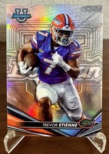 2022-23 Bowman's Best University Trevor Etienne #72 Refractor RC Florida Gators