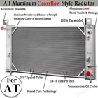 34"W 3 Row Radiator For 99-13 Chevy Silverado 1500 2500 GMC Sierra Yukon Tahoe
